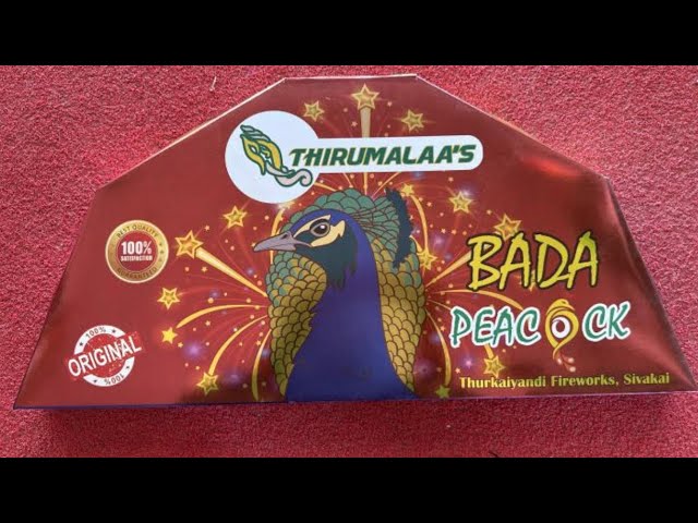 Belly Peacock- Red ( Wings) - Sri Visakan Crackers