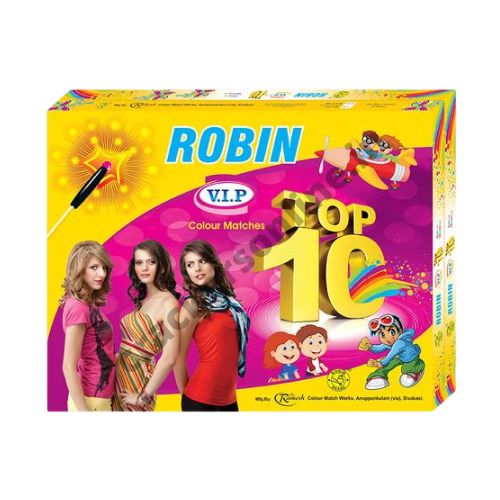 VIP 5 in 1 Matches [ 5 Color] - Sri Visakan Crackers