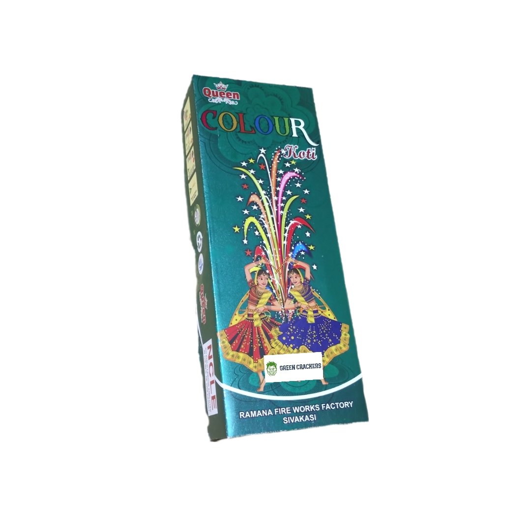 Green Color Koti - Sri Visakan Crackers