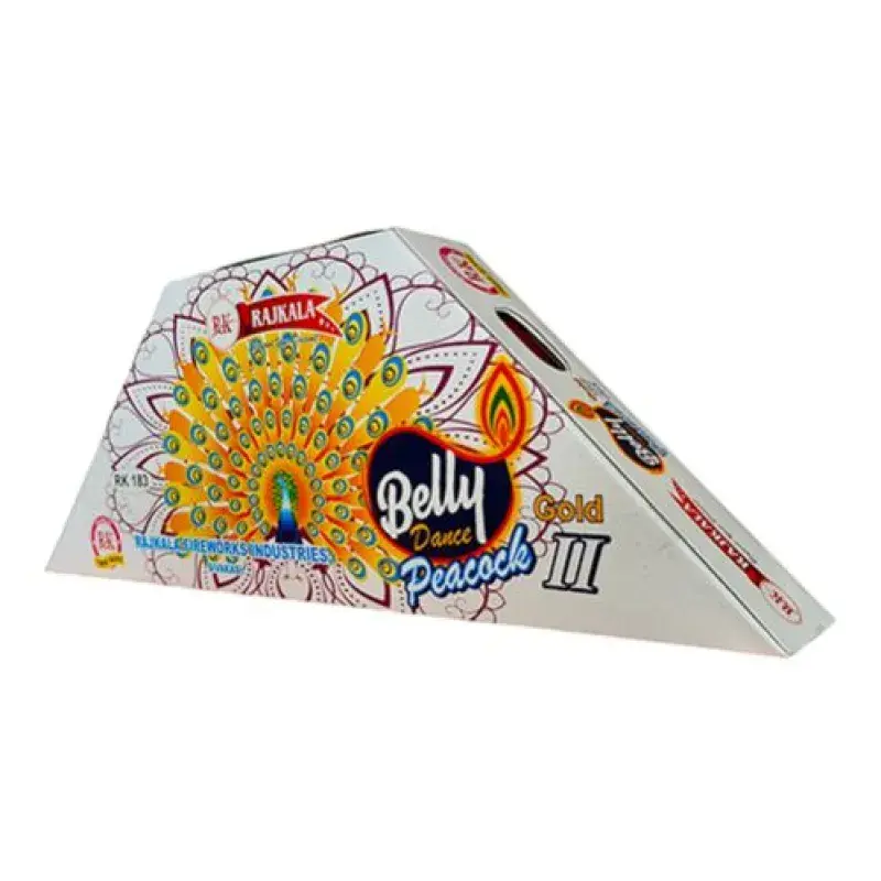Belly Peacock- Silver ( Wings) - Sri Visakan Crackers