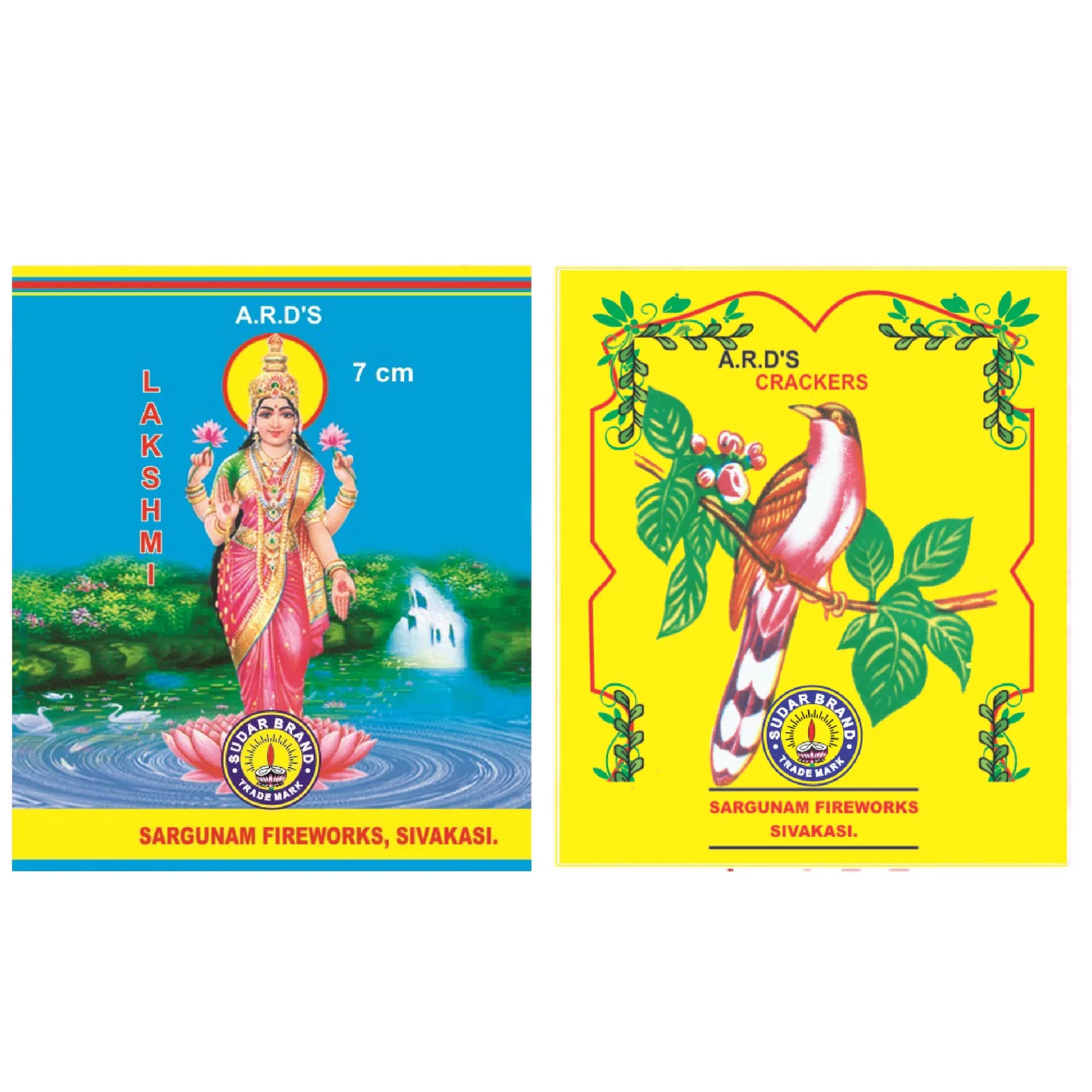 2¾" Lakshmi/ Kuruvi - Sri Visakan Crackers