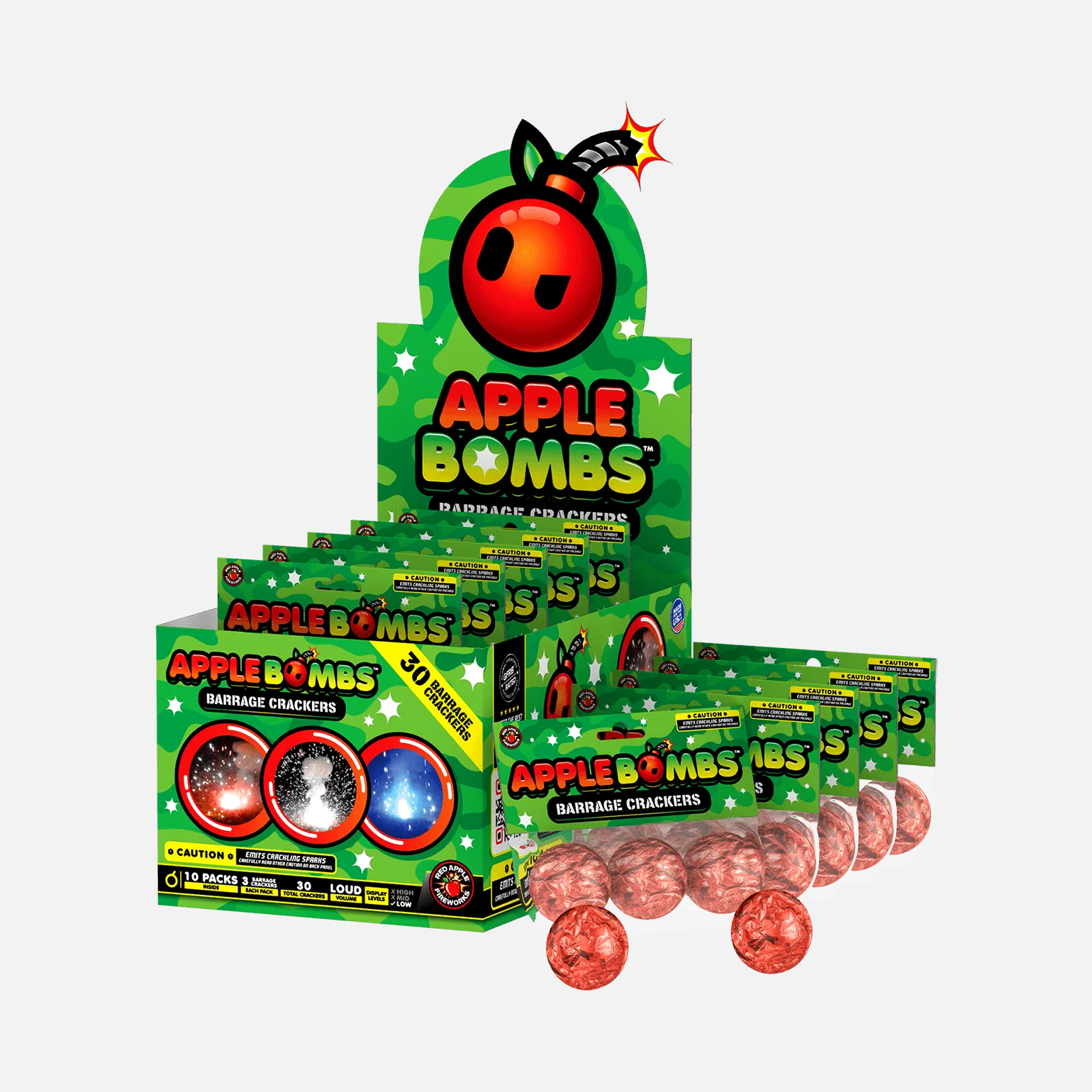 Red Apple- Red Crackling - Sri Visakan Crackers
