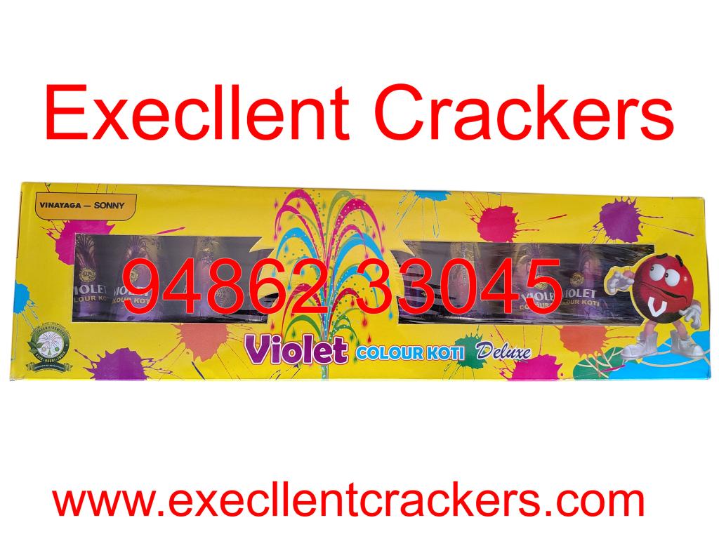 Violet Color Koti - Excellent Crackers