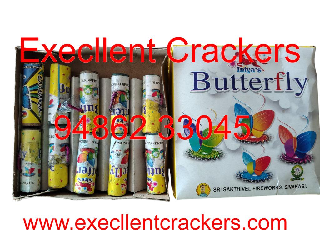 Dancing Butterfly 2 in 1 [Silver and Gold] - Excellent Crackers