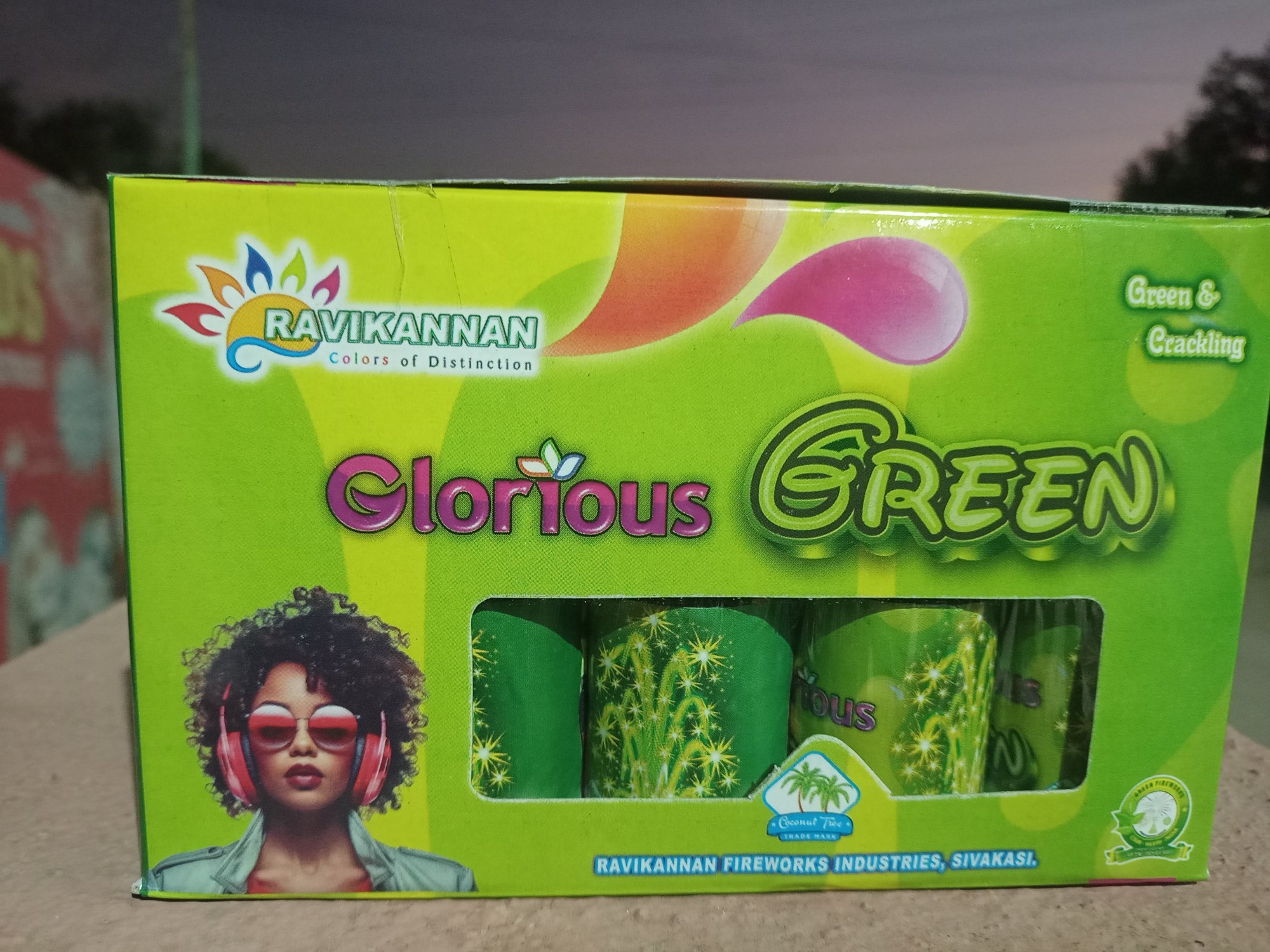 Magic Light ( Green Crackling) - Sri Visakan Crackers