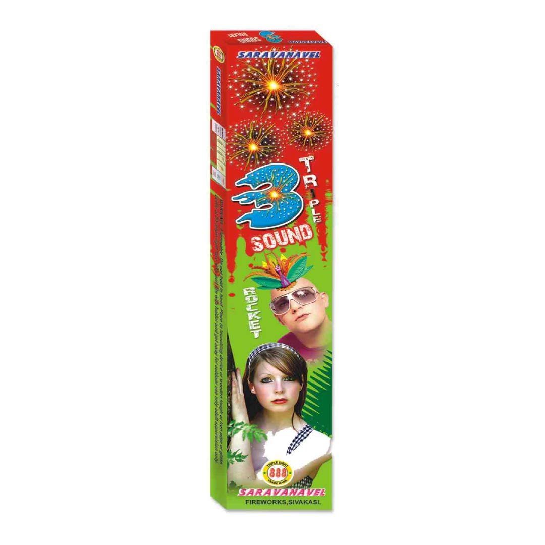 Three Sound Rocket - Sri Visakan Crackers