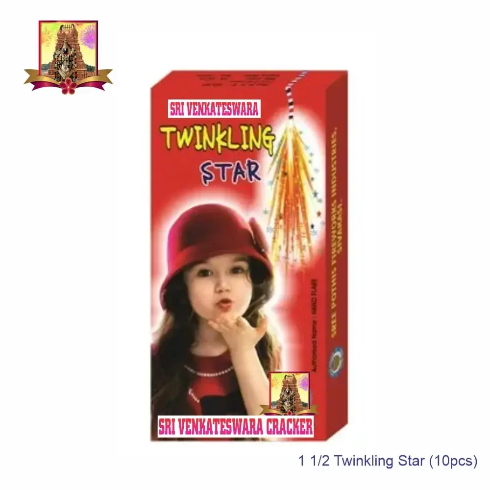 1½ Twinkling Star - Sri Visakan Crackers