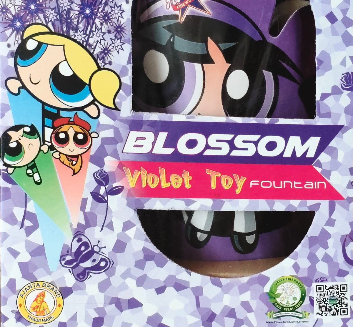 Blossom (VIOLET Toy Fountain) - Excellent Crackers