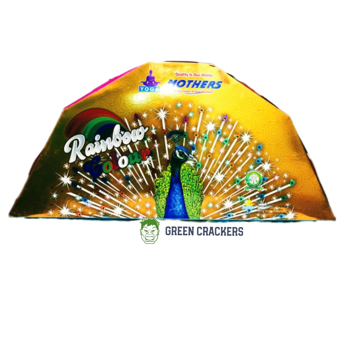 Rainbow Peacock - 5 wings - Sri Visakan Crackers