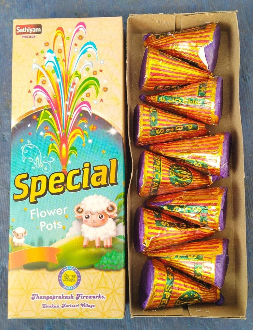 Flowerpot _ Special - Sri Visakan Crackers