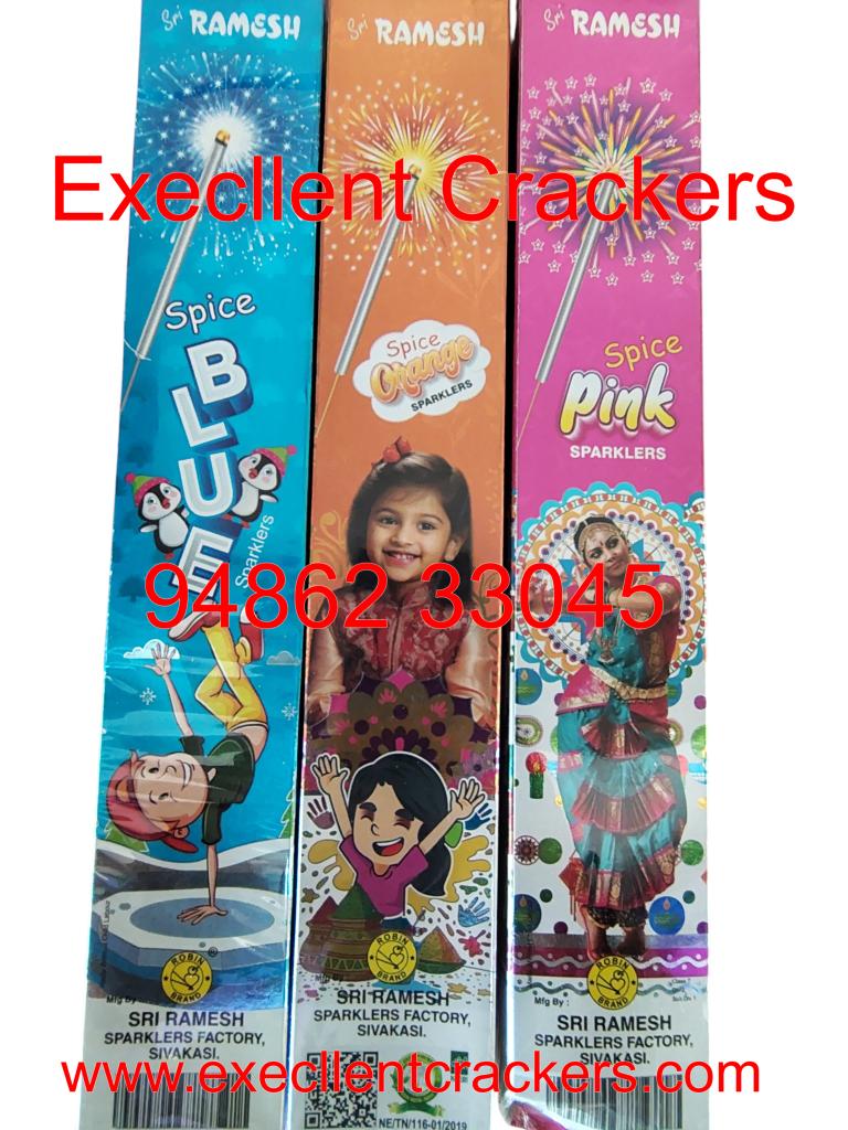 15 CM Blue Sparklers - Excellent Crackers