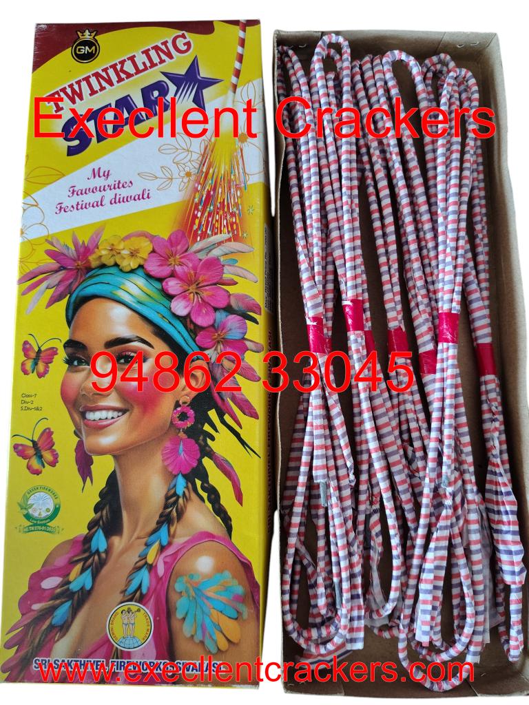 4" Twinkling Star - Excellent Crackers