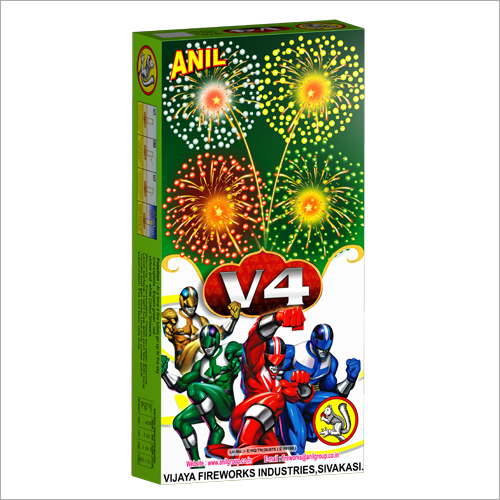 4" Celebration Crackers _Machine Fuse - Sri Visakan Crackers