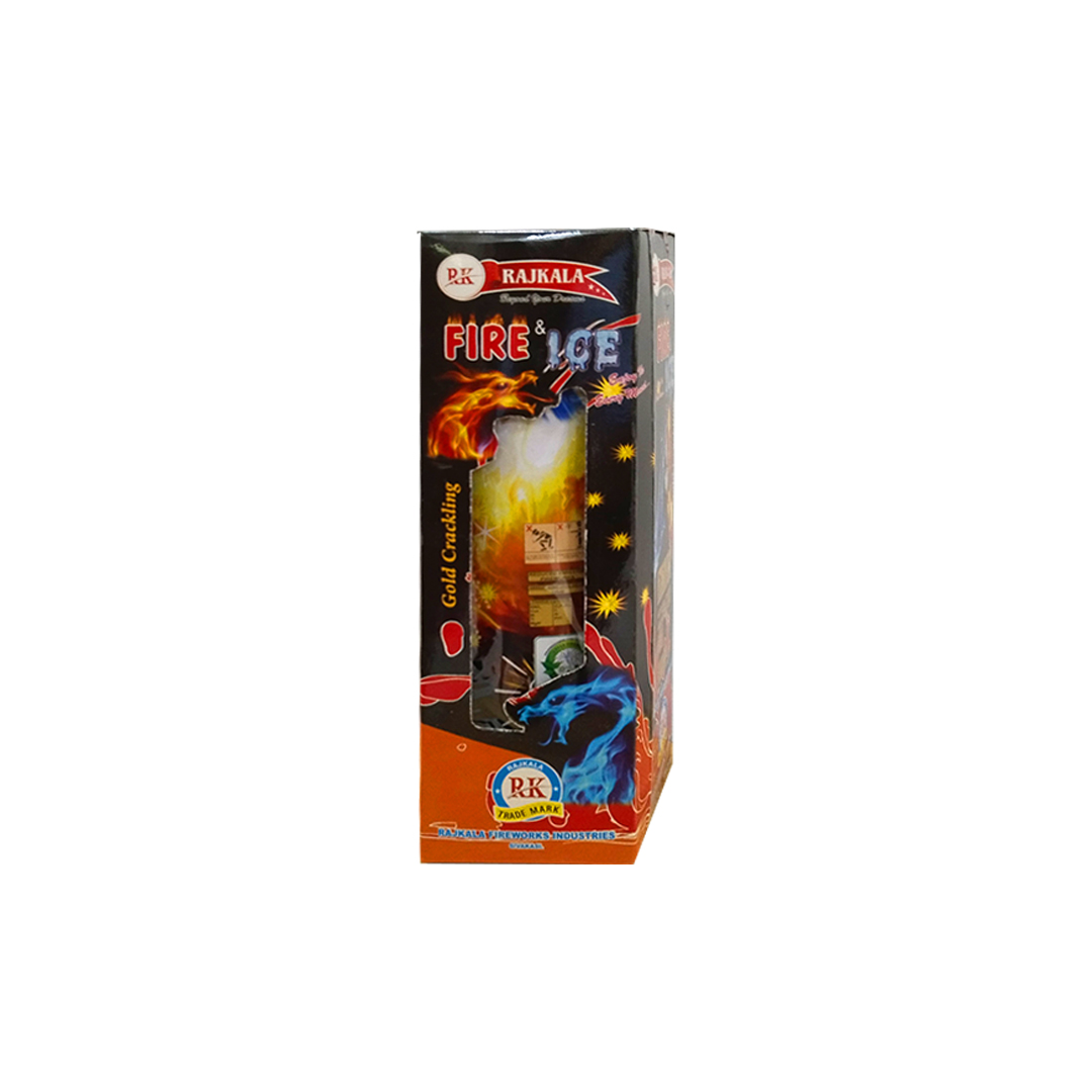 Fire & Ice ( Crackling Tower- Gold) - Sri Visakan Crackers