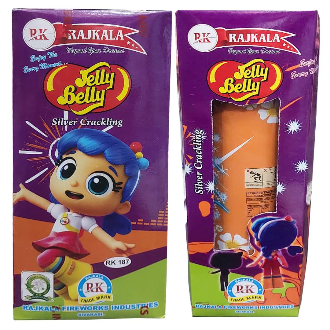 Jelly & Belly ( Crackling Tower- Silver ) - Sri Visakan Crackers