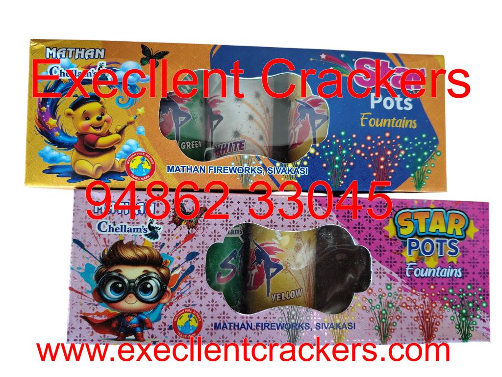Star Pots 5 in 1 Variety - Excellent Crackers