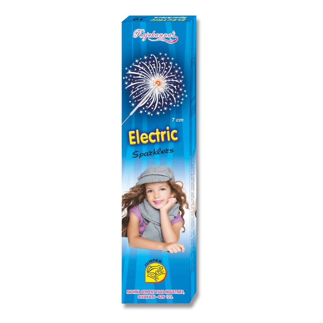 15 CM Blue Sparklers - Sri Visakan Crackers