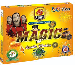 Lion Matches ( 10 Box with 5 Color) - Sri Visakan Crackers