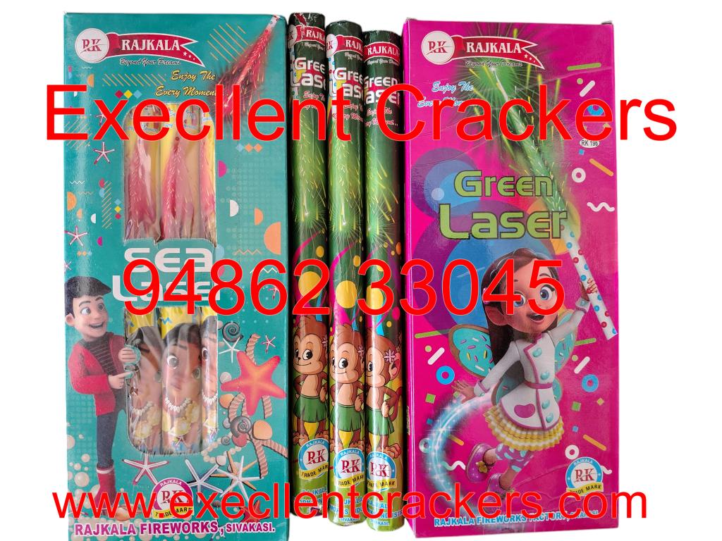 Green Laser ( Green Crackling) - Excellent Crackers